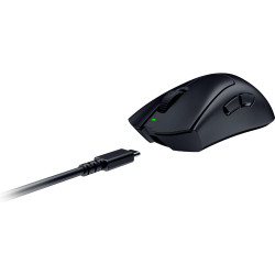Razer DeathAdder V3 HyperSpeed - Souris e-Sport Gaming Ergonomique sans Fil Ultra légère avec 26K DPI (55g léger, revêtement Sof