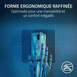 Razer DeathAdder V3 Pro - Souris Esports Ergonomique Sans Fil Légère (Design léger 63g, Capteur Optique Focus Pro 30K, Commutate