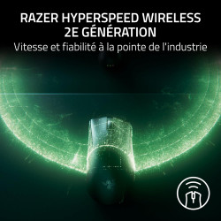 Razer DeathAdder V4 Pro - Souris Esport sans Fil Ergonomique ultralégère - 57g - 2,4 GHZ Hyperspeed - Focus Pro 45K Sensor - 8K 