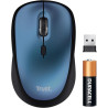 Trust Yvi+ Souris sans Fil Silencieuse avec Conception Durable, 800-1600 DPI, pour Gauchers et Droitiers, Récepteur USB Stockabl