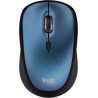 Trust Yvi+ Souris sans Fil Silencieuse avec Conception Durable, 800-1600 DPI, pour Gauchers et Droitiers, Récepteur USB Stockabl