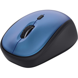 Trust Yvi+ Souris sans Fil Silencieuse avec Conception Durable, 800-1600 DPI, pour Gauchers et Droitiers, Récepteur USB Stockabl