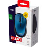 Trust Yvi+ Souris sans Fil Silencieuse avec Conception Durable, 800-1600 DPI, pour Gauchers et Droitiers, Récepteur USB Stockabl