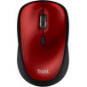 Trust Yvi+ Souris sans Fil Silencieuse avec Conception Durable, 800-1600 DPI, pour Gauchers et Droitiers, Récepteur USB Stockabl