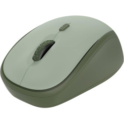 Trust Yvi+ Souris sans Fil Silencieuse avec Conception Durable, 800-1600 DPI, pour Gauchers et Droitiers, Récepteur USB Stockabl