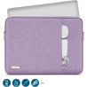 TECOOL Housse 13-13,3 Pouces pour 13 MacBook Air M4 M3 M2 M1 2025 2024-2010,13/14 MacBook Pro M4 M3 M2 M1 2024 2022-2012,Protect
