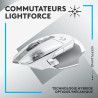 Logitech G502 X LIGHTSPEED Souris Gaming Sans Fil - Souris optique avec boutons optiques-mécaniques hybrides LIGHTFORCE, Capteur