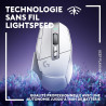 Logitech G502 X LIGHTSPEED Souris Gaming Sans Fil - Souris optique avec boutons optiques-mécaniques hybrides LIGHTFORCE, Capteur