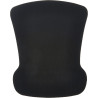 Amazon Basics Tapis de Souris irrégulier avec Repose-Poignet en Gel, 20 x 25 cm, Noir