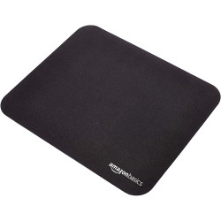 Amazon Basics Rectangulaire Tapis de Souris Gaming,Standard, Noir