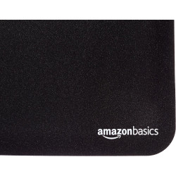 Amazon Basics Grand Rectangulaire Tapis de Souris - Gaming, Noir, Étendu, 902L x 429l mm
