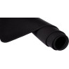 Amazon Basics Grand Rectangulaire Tapis de Souris - Gaming, Noir, Étendu, 902L x 429l mm