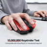 acer Souris Ergonomique sans Fil, Souris Ordinateur 2,4GHz avec Mini Récepteur USB, Wirless Mouse Optique USB,1600 DPI réglable,