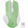 acer Souris Ergonomique sans Fil, Souris Ordinateur 2,4GHz avec Mini Récepteur USB, Wirless Mouse Optique USB,1600 DPI réglable,