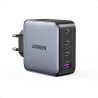 Uvert nexode 100w chargeur usb c rapide 4 ports gan tech prise usb c compatible avec iphone 17 pro max air 16 plus 15 14 13 12 g