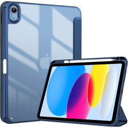 ProCase Coque pour iPad (A16) 11ème Génération 11" 2025 / iPad 10ème Génération 10,9" 2022 - avec Porte-Stylet, Arrière Transluc