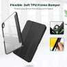 ProCase Coque pour iPad (A16) 11ème Génération 11" 2025 / iPad 10ème Génération 10,9" 2022 - avec Porte-Stylet, Arrière Transluc