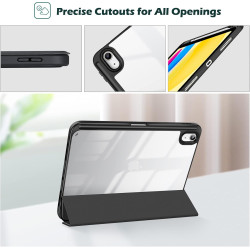 ProCase Coque pour iPad (A16) 11ème Génération 11" 2025 / iPad 10ème Génération 10,9" 2022 - avec Porte-Stylet, Arrière Transluc