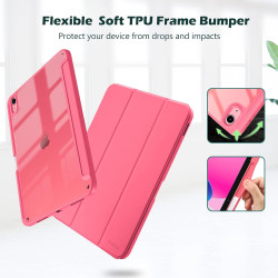 ProCase Coque pour iPad (A16) 11ème Génération 11" 2025 / iPad 10ème Génération 10,9" 2022 - avec Porte-Stylet, Arrière Transluc