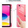 ProCase Coque pour iPad (A16) 11ème Génération 11" 2025 / iPad 10ème Génération 10,9" 2022 - avec Porte-Stylet, Arrière Transluc