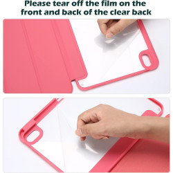 ProCase Coque pour iPad (A16) 11ème Génération 11" 2025 / iPad 10ème Génération 10,9" 2022 - avec Porte-Stylet, Arrière Transluc