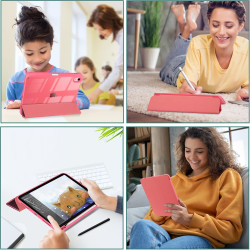 ProCase Coque pour iPad (A16) 11ème Génération 11" 2025 / iPad 10ème Génération 10,9" 2022 - avec Porte-Stylet, Arrière Transluc
