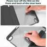 ProCase Coque pour iPad (A16) 11ème Génération 11" 2025 / iPad 10ème Génération 10,9" 2022 - avec Porte-Stylet, Arrière Transluc