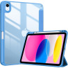 ProCase Coque pour iPad (A16) 11ème Génération 11" 2025 / iPad 10ème Génération 10,9" 2022 - avec Porte-Stylet, Arrière Transluc