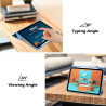 ProCase Coque pour iPad (A16) 11ème Génération 11" 2025 / iPad 10ème Génération 10,9" 2022 - avec Porte-Stylet, Arrière Transluc