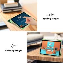ProCase Coque pour iPad (A16) 11ème Génération 11" 2025 / iPad 10ème Génération 10,9" 2022 - avec Porte-Stylet, Arrière Transluc