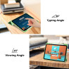 ProCase Coque pour iPad (A16) 11ème Génération 11" 2025 / iPad 10ème Génération 10,9" 2022 - avec Porte-Stylet, Arrière Transluc