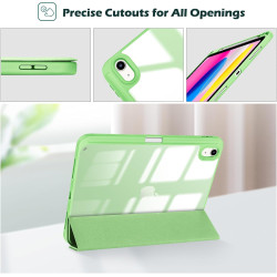 ProCase Coque pour iPad (A16) 11ème Génération 11" 2025 / iPad 10ème Génération 10,9" 2022 - avec Porte-Stylet, Arrière Transluc