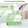 ProCase Coque pour iPad (A16) 11ème Génération 11" 2025 / iPad 10ème Génération 10,9" 2022 - avec Porte-Stylet, Arrière Transluc