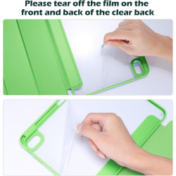 ProCase Coque pour iPad (A16) 11ème Génération 11" 2025 / iPad 10ème Génération 10,9" 2022 - avec Porte-Stylet, Arrière Transluc