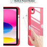 ProCase Coque pour iPad (A16) 11ème Génération 11" 2025 / iPad 10ème Génération 10,9" 2022 - avec Porte-Stylet, Arrière Transluc
