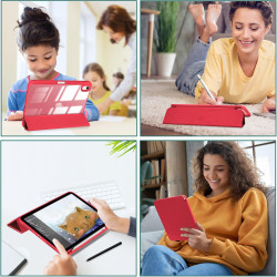 ProCase Coque pour iPad (A16) 11ème Génération 11" 2025 / iPad 10ème Génération 10,9" 2022 - avec Porte-Stylet, Arrière Transluc