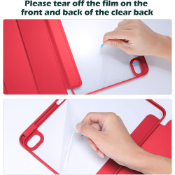 ProCase Coque pour iPad (A16) 11ème Génération 11" 2025 / iPad 10ème Génération 10,9" 2022 - avec Porte-Stylet, Arrière Transluc
