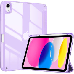 ProCase Coque pour iPad (A16) 11ème Génération 11" 2025 / iPad 10ème Génération 10,9" 2022 - avec Porte-Stylet, Arrière Transluc