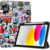 ProCase Coque pour iPad (A16) 11ème Génération 11" 2025 / iPad 10ème Génération 10,9" 2022 - avec Porte-Stylet, Arrière Transluc