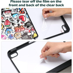 ProCase Coque pour iPad (A16) 11ème Génération 11" 2025 / iPad 10ème Génération 10,9" 2022 - avec Porte-Stylet, Arrière Transluc