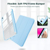ProCase Coque pour iPad (A16) 11ème Génération 11" 2025 / iPad 10ème Génération 10,9" 2022 - avec Porte-Stylet, Arrière Transluc