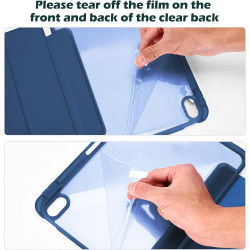 ProCase Coque pour iPad (A16) 11ème Génération 11" 2025 / iPad 10ème Génération 10,9" 2022 - avec Porte-Stylet, Arrière Transluc