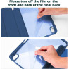 ProCase Coque pour iPad (A16) 11ème Génération 11" 2025 / iPad 10ème Génération 10,9" 2022 - avec Porte-Stylet, Arrière Transluc