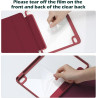 ProCase Coque pour iPad (A16) 11ème Génération 11" 2025 / iPad 10ème Génération 10,9" 2022 - avec Porte-Stylet, Arrière Transluc