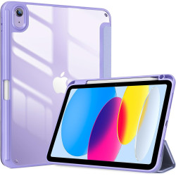 ProCase Coque pour iPad (A16) 11ème Génération 11" 2025 / iPad 10ème Génération 10,9" 2022 - avec Porte-Stylet, Arrière Transluc