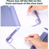 ProCase Coque pour iPad (A16) 11ème Génération 11" 2025 / iPad 10ème Génération 10,9" 2022 - avec Porte-Stylet, Arrière Transluc