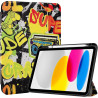 ProCase Coque pour iPad (A16) 11ème Génération 11" 2025 / iPad 10ème Génération 10,9" 2022 - avec Porte-Stylet, Arrière Transluc