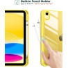 ProCase Coque pour iPad 11 Pouces(A16) 2025, iPad 10ème Génération 10,9 Pouces en 2022, Nouvel Étui Amélioré avec Porte-Stylet, 