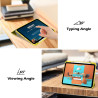 ProCase Coque pour iPad 11 Pouces(A16) 2025, iPad 10ème Génération 10,9 Pouces en 2022, Nouvel Étui Amélioré avec Porte-Stylet, 