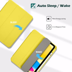 ProCase Coque pour iPad 11 Pouces(A16) 2025, iPad 10ème Génération 10,9 Pouces en 2022, Nouvel Étui Amélioré avec Porte-Stylet, 
